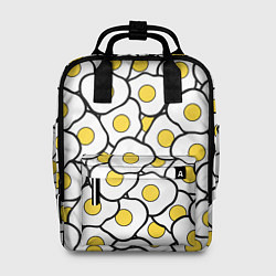 Рюкзак женский Яички, цвет: 3D-принт