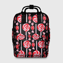 Рюкзак женский Леденцы, цвет: 3D-принт