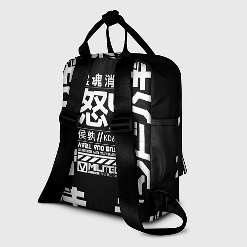Женский рюкзак Cyperpunk 2077 Japan tech / 3D-принт – фото 2