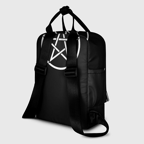 Женский рюкзак Сатана / 3D-принт – фото 2