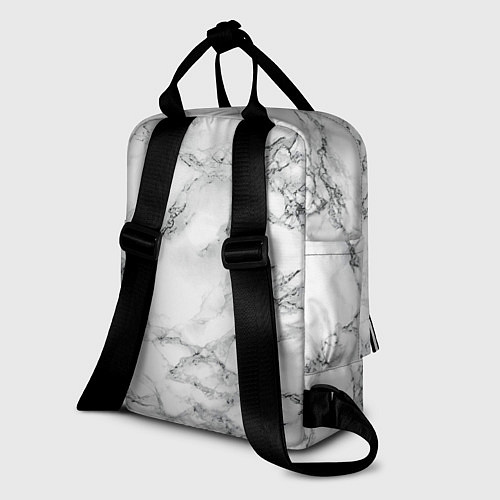 Женский рюкзак Мрамор / 3D-принт – фото 2