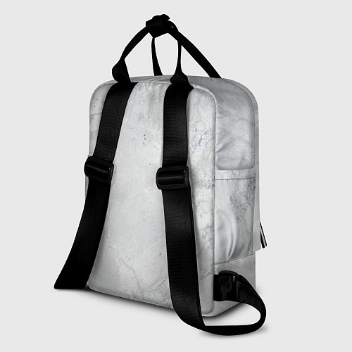 Женский рюкзак Мрамор / 3D-принт – фото 2