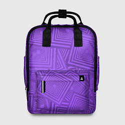 Рюкзак женский Квадраты в квадратах, цвет: 3D-принт