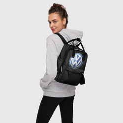 Рюкзак женский Volkswagen Logo, цвет: 3D-принт — фото 2