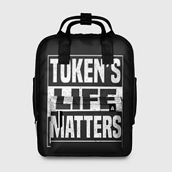 Рюкзак женский TOKENS LIFE MATTERS, цвет: 3D-принт