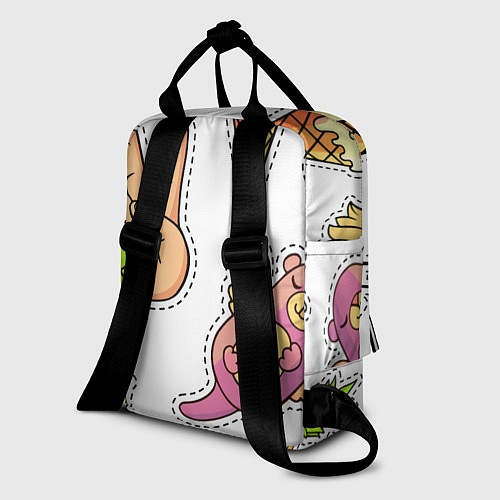 Женский рюкзак Emoji / 3D-принт – фото 2