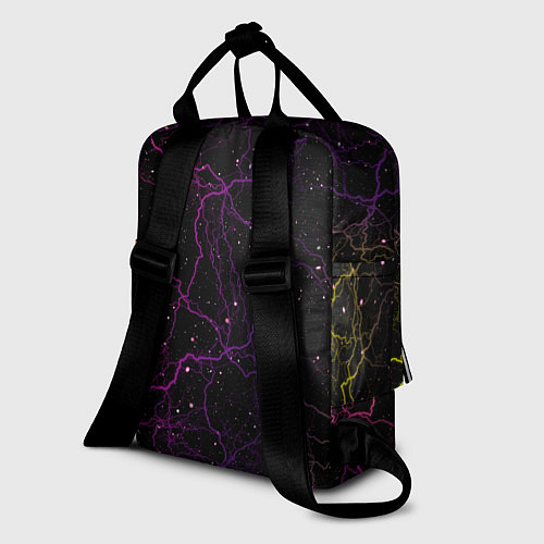 Женский рюкзак Молнии / 3D-принт – фото 2