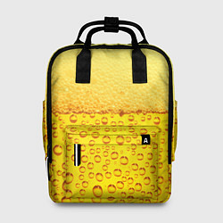 Рюкзак женский ПИВО, цвет: 3D-принт