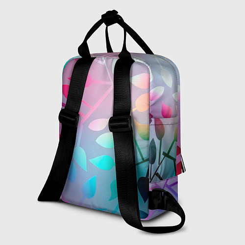 Женский рюкзак Листья / 3D-принт – фото 2