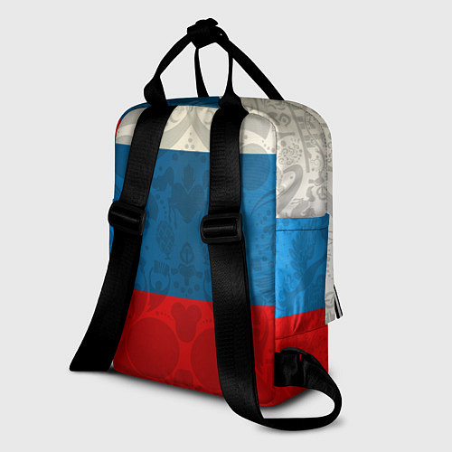 Женский рюкзак Россия / 3D-принт – фото 2