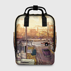 Рюкзак женский GTA San Andreas, цвет: 3D-принт