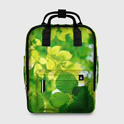 Рюкзак женский Листья, цвет: 3D-принт