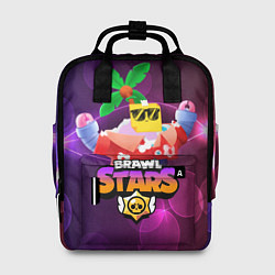 Рюкзак женский BRAWL STARS SPROUT СПРАУТ, цвет: 3D-принт