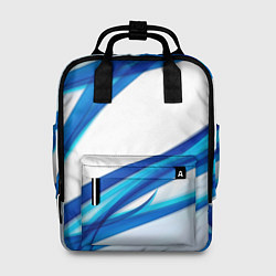 Рюкзак женский STRIPES BLUE, цвет: 3D-принт