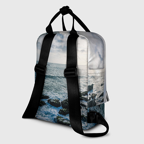 Женский рюкзак Море / 3D-принт – фото 2