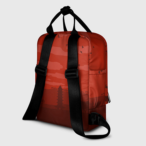 Женский рюкзак Сакура / 3D-принт – фото 2