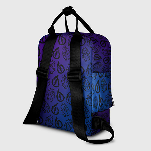 Женский рюкзак TRAVIS SCOTT / 3D-принт – фото 2