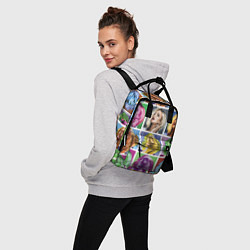 Рюкзак женский Buzova pop-art, цвет: 3D-принт — фото 2
