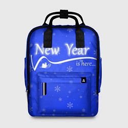 Рюкзак женский Новый год, цвет: 3D-принт