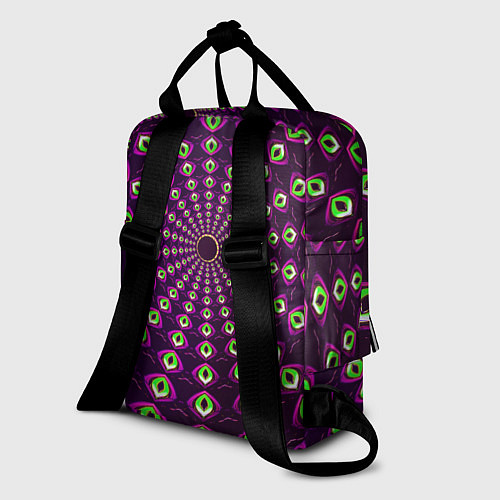 Женский рюкзак Fractal-$$$ / 3D-принт – фото 2