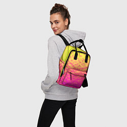 Рюкзак женский Яркий закат, цвет: 3D-принт — фото 2