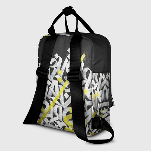 Женский рюкзак GRAFFITY / 3D-принт – фото 2