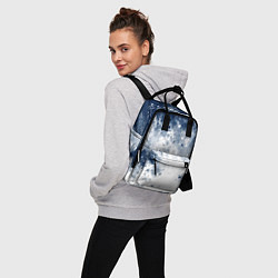 Рюкзак женский Чернильные капли, цвет: 3D-принт — фото 2