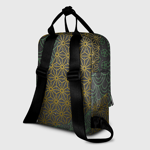 Женский рюкзак Традиционные Японские Узоры / 3D-принт – фото 2