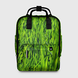 Рюкзак женский Трава, цвет: 3D-принт