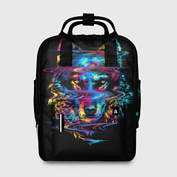 Рюкзак женский Волк, цвет: 3D-принт