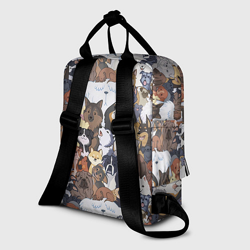 Женский рюкзак Dogs / 3D-принт – фото 2