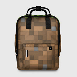 Рюкзак женский Minecraft камуфляж, цвет: 3D-принт