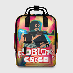 Рюкзак женский CS:GO Roblox, цвет: 3D-принт