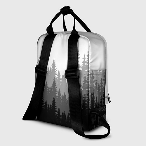 Женский рюкзак Темный Лес / 3D-принт – фото 2