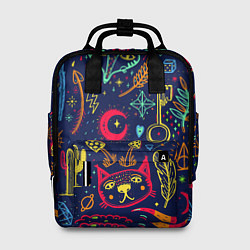 Рюкзак женский Узоры из снов, цвет: 3D-принт