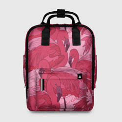 Женский рюкзак Розовые фламинго