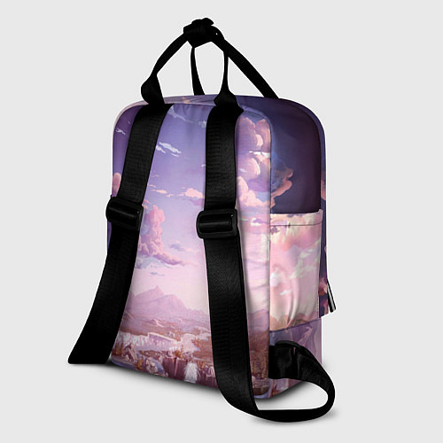 Женский рюкзак Долина / 3D-принт – фото 2