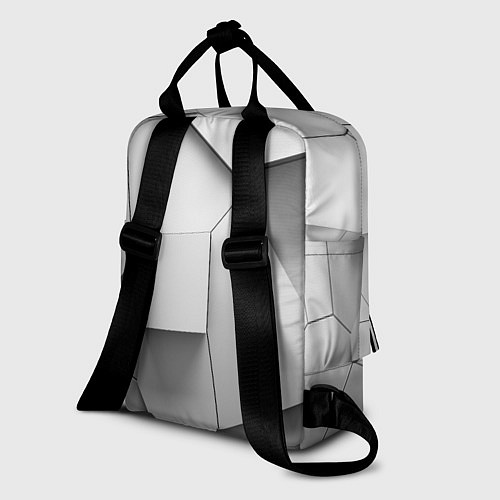 Женский рюкзак Слом плитки / 3D-принт – фото 2