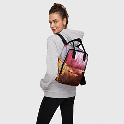 Рюкзак женский Симуляция города, цвет: 3D-принт — фото 2