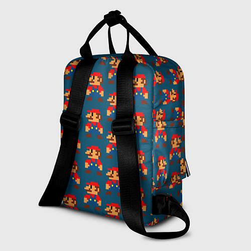 Женский рюкзак Марио / 3D-принт – фото 2