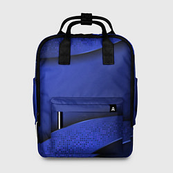 Рюкзак женский 3D BLUE Вечерний синий цвет, цвет: 3D-принт