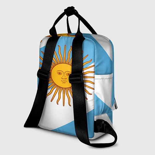 Женский рюкзак Сборная Аргентины спина / 3D-принт – фото 2