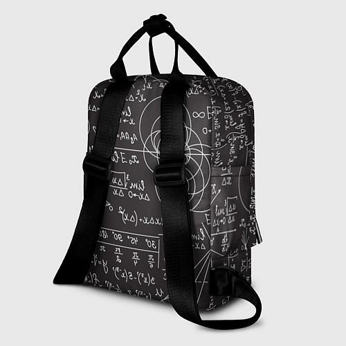 Женский рюкзак Алгебра и Геометрия / 3D-принт – фото 2