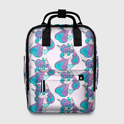 Рюкзак женский Пони узор, цвет: 3D-принт