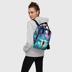 Рюкзак женский Дотянуться до космоса, цвет: 3D-принт — фото 2