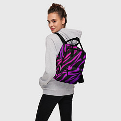 Рюкзак женский Похоже на зебру, цвет: 3D-принт — фото 2