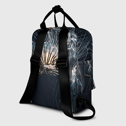 Женский рюкзак Рисунок медуза / 3D-принт – фото 2