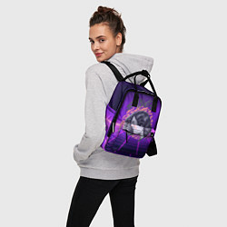 Рюкзак женский Девушка - пантера StayWild, цвет: 3D-принт — фото 2