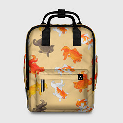 Рюкзак женский Рыбки, цвет: 3D-принт
