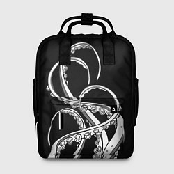 Рюкзак женский Octopus Black and White, цвет: 3D-принт